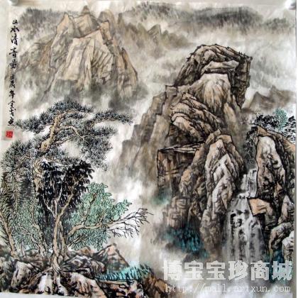 赵金恒 山水清音 类别: 国画山水作品