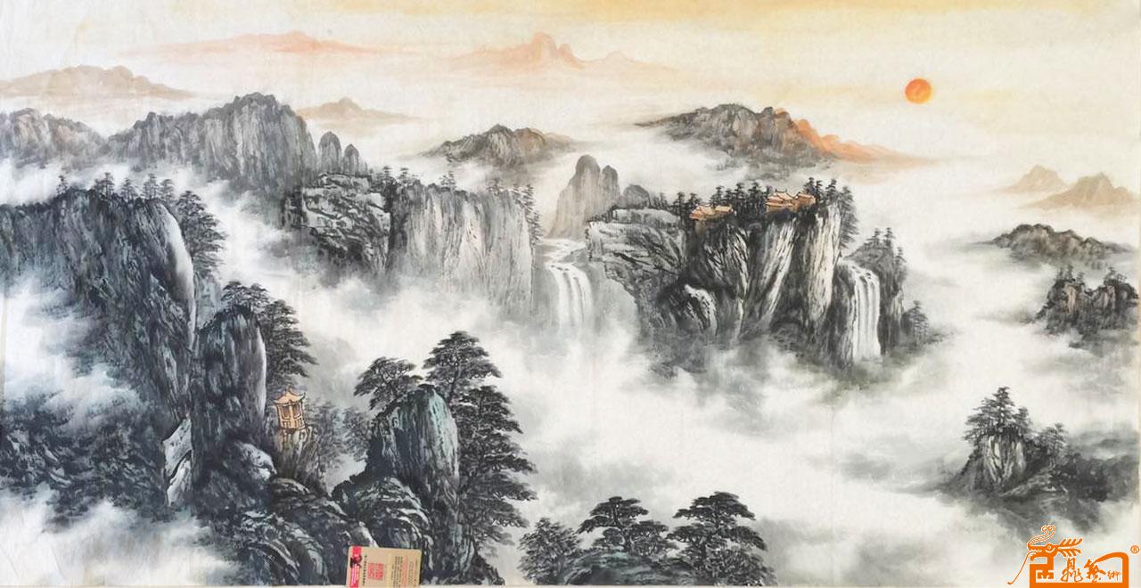 中国著名书画大师宁汉青-作品324